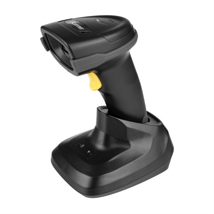 Kabelloses Bluetooth-Barcode-Lesegerät mit Halterung
